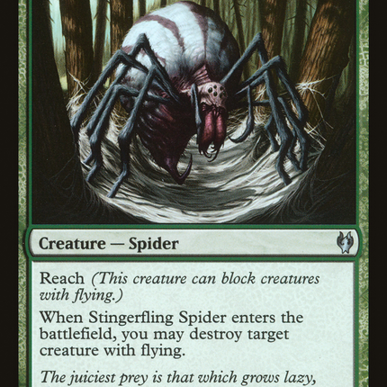 Stingerfling Spider [Duel Decks: Izzet vs. Golgari]