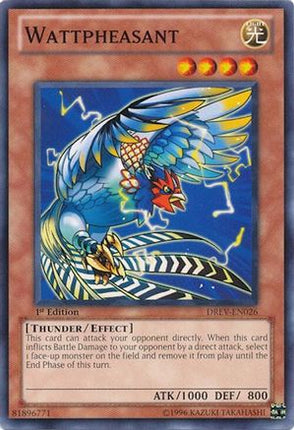 Wattpheasant (Common / Short Print) [DREV-EN026] Duelist Revolution 1st Edition