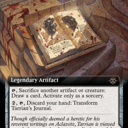 Tarrian's Journal // The Tomb of Aclazotz (Extended Art) [The Lost Caverns of Ixalan]