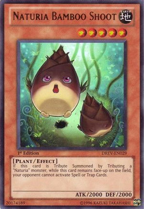 Naturia Bamboo Shoot (Ultra Rare) [DREV-EN029] Duelist Revolution 1st Edition
