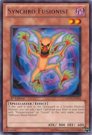Synchro Fusionist (Rare) [DREV-EN035] Duelist Revolution 1st Edition
