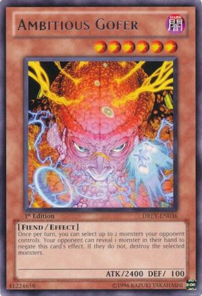 Ambitious Gofer (Rare) [DREV-EN036] Duelist Revolution 1st Edition