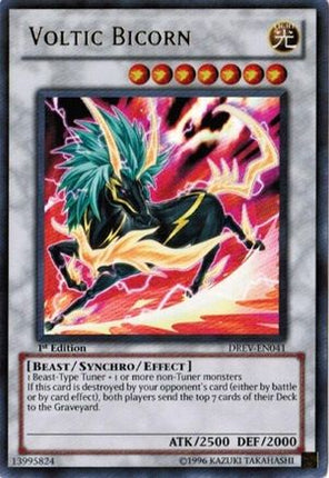 Voltic Bicorn (Ultra Rare) [DREV-EN041] Duelist Revolution 1st Edition