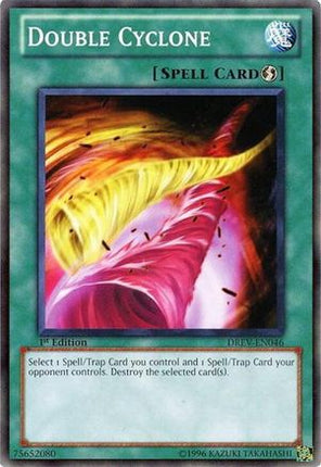 Double Cyclone (Common / Short Print) [DREV-EN046] Duelist Revolution Unlimited