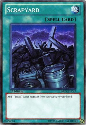 Scrapyard (Super Rare) [DREV-EN047] Duelist Revolution 1st Edition