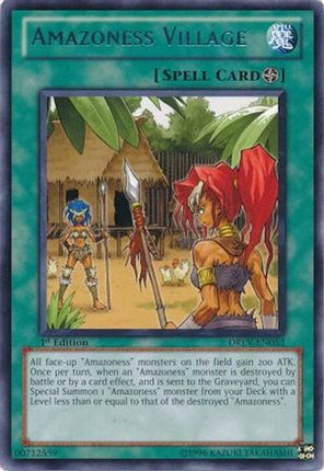 Amazoness Village (Rare) [DREV-EN053] Duelist Revolution 1st Edition