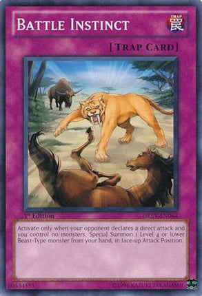 Battle Instinct (Common / Short Print) [DREV-EN064] Duelist Revolution 1st Edition