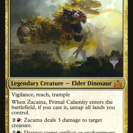Zacama, Primal Calamity [Rivals of Ixalan Promos]