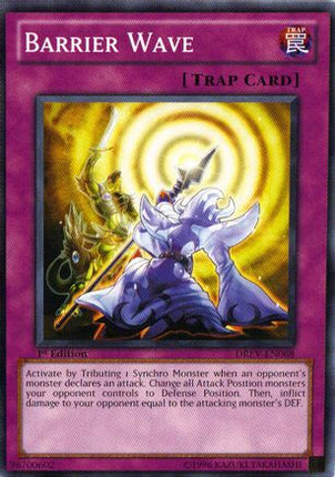 Barrier Wave (Common / Short Print) [DREV-EN068] Duelist Revolution Unlimited
