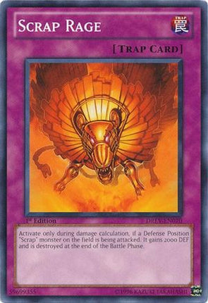 Scrap Rage (Common / Short Print) [DREV-EN070] Duelist Revolution 1st Edition
