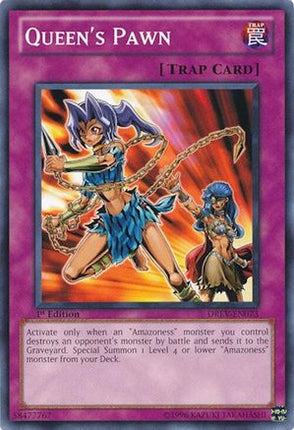 Queen's Pawn (Common / Short Print) [DREV-EN073] Duelist Revolution 1st Edition
