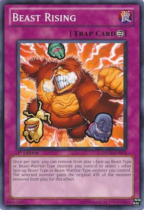 Beast Rising (Common / Short Print) [DREV-EN074] Duelist Revolution Unlimited