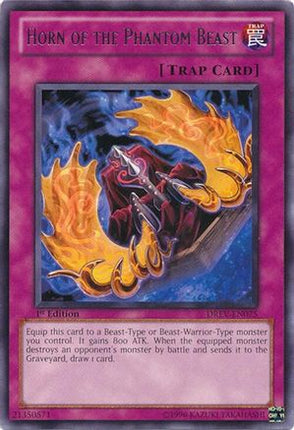 Horn of the Phantom Beast (Rare) [DREV-EN075] Duelist Revolution 1st Edition