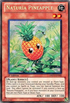 Naturia Pineapple (Secret Rare) [DREV-EN082] Duelist Revolution 1st Edition