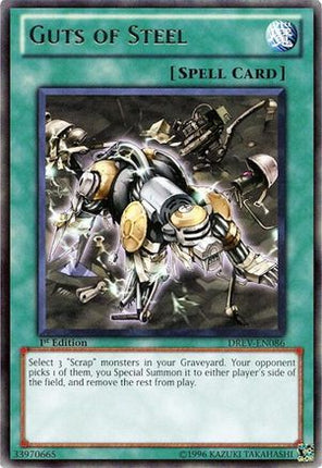 Guts of Steel (Rare) [DREV-EN086] Duelist Revolution Unlimited