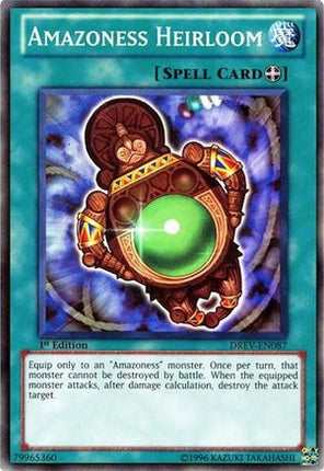 Amazoness Heirloom (Super Rare) [DREV-EN087] Duelist Revolution Unlimited
