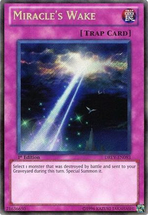 Miracle's Wake (Secret Rare) [DREV-EN093] Duelist Revolution 1st Edition