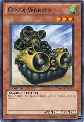 Genex Worker (Common / Short Print) [DREV-EN097] Duelist Revolution 1st Edition