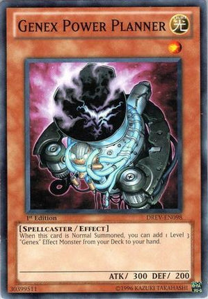 Genex Power Planner (Common / Short Print) [DREV-EN098] Duelist Revolution Unlimited