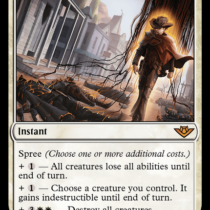 Final Showdown [Outlaws of Thunder Junction] Foil