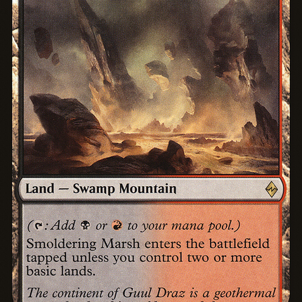 Smoldering Marsh [Battle for Zendikar]