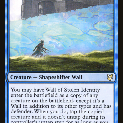 Wall of Stolen Identity [Commander 2019]