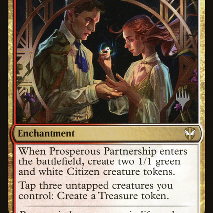 Prosperous Partnership [New Capenna Commander Promos] Foil