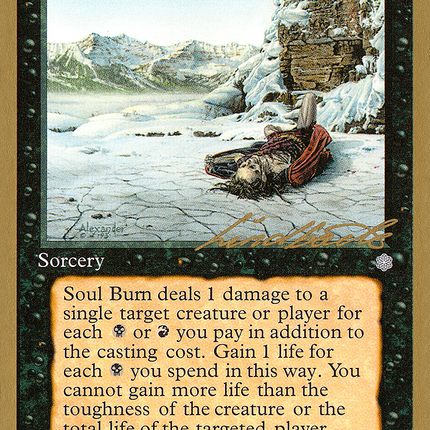 Soul Burn [Pro Tour Collector Set]