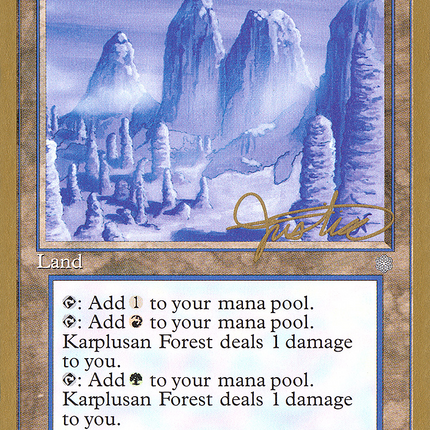Karplusan Forest [Pro Tour Collector Set]