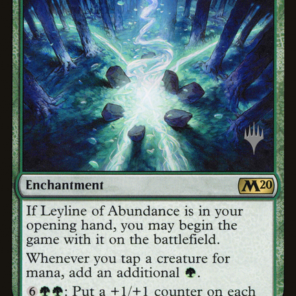 Leyline of Abundance [Core Set 2020 Promos]