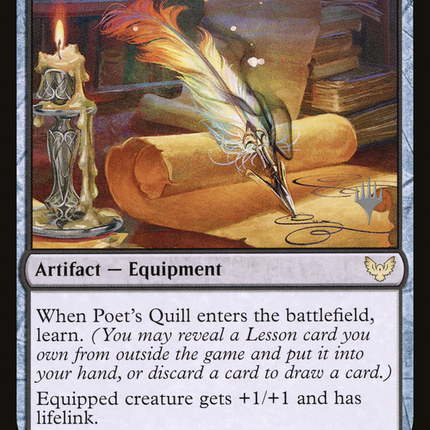 Poet's Quill [Strixhaven: School of Mages Promos]