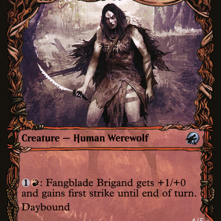 Fangblade Brigand // Fangblade Eviscerator (Showcase) [Innistrad: Midnight Hunt]