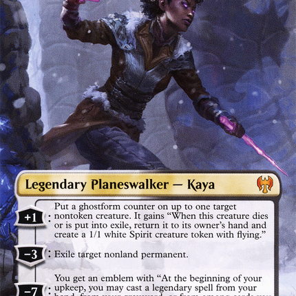 Kaya the Inexorable (Borderless) [Kaldheim]