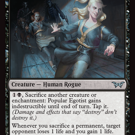 Popular Egotist [Duskmourn: House of Horror] Foil