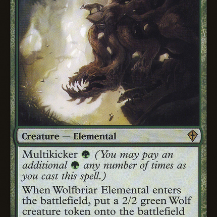 Wolfbriar Elemental [Worldwake]