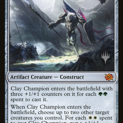 Clay Champion [The Brothers' War Promos]