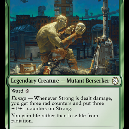 Strong, the Brutish Thespian [Fallout] Surge Foil