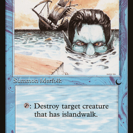 Merfolk Assassin [The Dark]