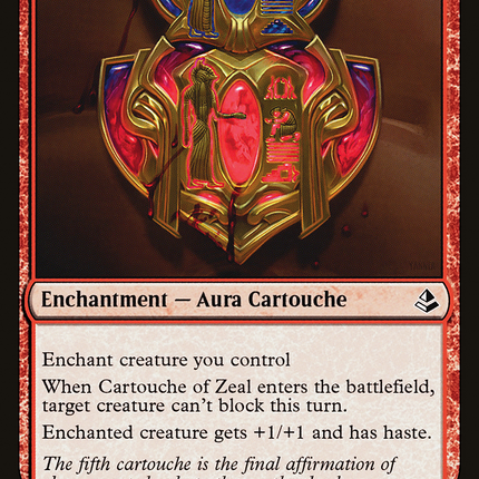 Cartouche of Zeal [The List]