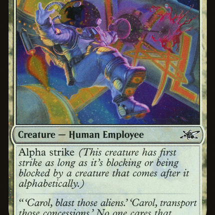 Jetpack Janitor [Unfinity] Galaxy Foil