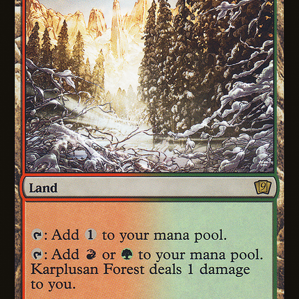 Karplusan Forest [Ninth Edition]