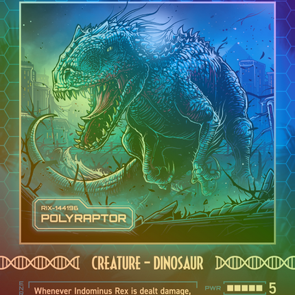 Polyraptor (Borderless) [Secret Lair Drop] Foil
