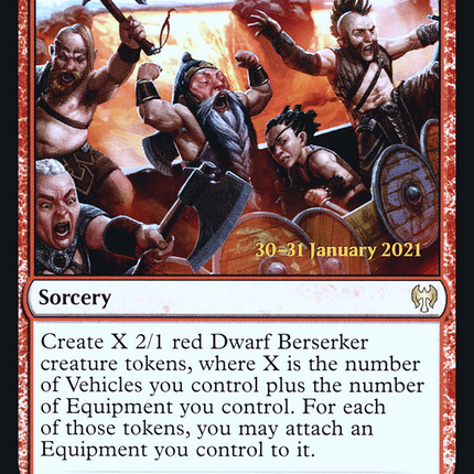 Reckless Crew [Kaldheim Promos] Prerelease Foil