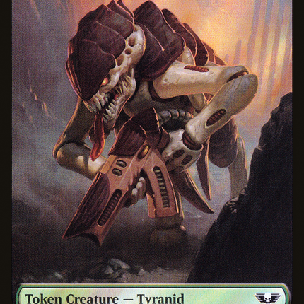 Tyranid [Warhammer 40,000 Tokens] Surge Foil
