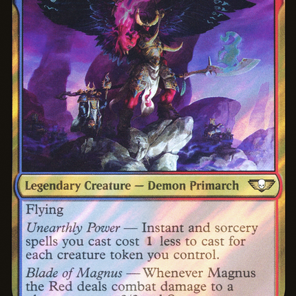Magnus the Red [Warhammer 40,000 Commander] Surge Foil