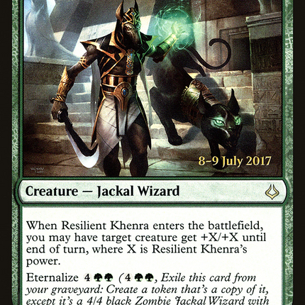Resilient Khenra [Hour of Devastation Promos] Prerelease Foil