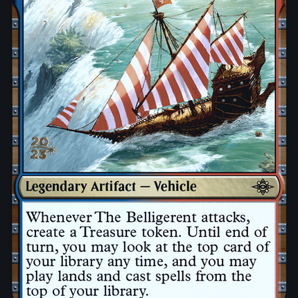 The Belligerent [The Lost Caverns of Ixalan Promos] Prerelease Foil