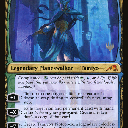 Tamiyo, Compleated Sage [Kamigawa: Neon Dynasty Promos]