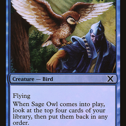 Sage Owl [Tenth Edition] Foil