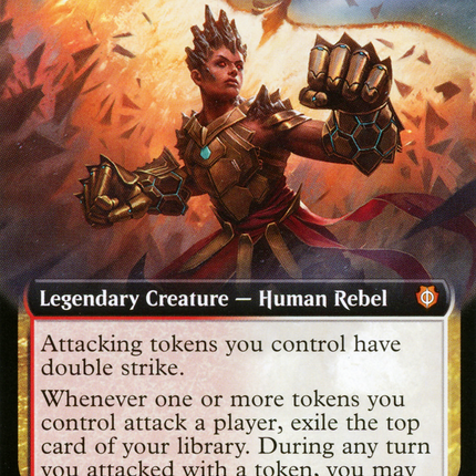 Neyali, Suns' Vanguard (Extended Art) [Phyrexia: All Will Be One Commander]